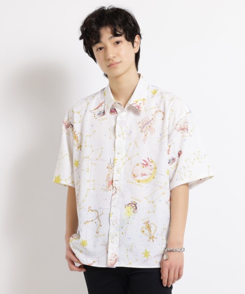 MILKBOY（ミルクボーイ） ブラウス シャツ 半袖 HOROSCOPE シャツ