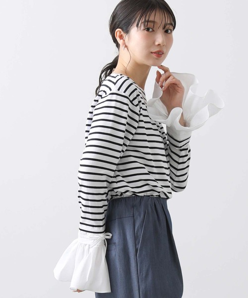tシャツ Ｍｅｗｌ＿ボーダーキャンディ レディース