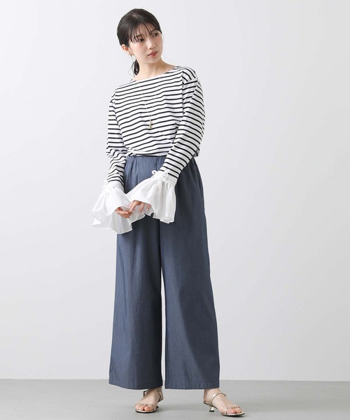 tシャツ Ｍｅｗｌ＿ボーダーキャンディ レディース Mewl tシャツ Mewl＿ボーダーキャンディ レディース