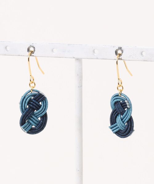 TONE（トネ） ピアス 「Shin」「Shin」水引あわじ結びピアス(MA