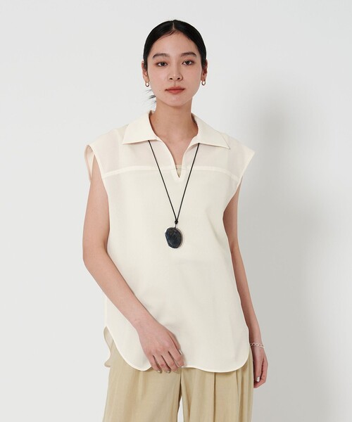 「BEAUTY&YOUTH UNITED ARROWS」 長袖ブラウス FREE ワインレッド レディース BEAUTY＆YOUTH UNITED ARROWS 「BEAUTY&YOUTH ARROWS」 長袖