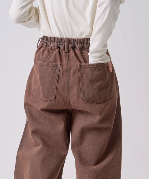 Kelen パンツ 「KELEN / ケレン」カーブデザインカラーデニム  