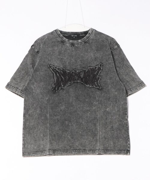 BENDER TOKYO スマホショルダー tシャツ Y2K グランジ フェード加工