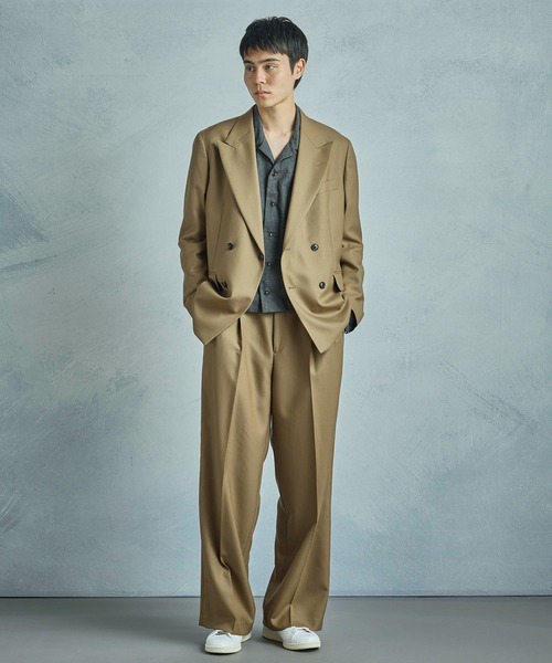 ジャケット テーラードジャケット 「50th Anniv . 菊池武夫」TECHWOOL TWILL TAILORED JACKET メンズの画像