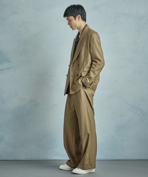 ジャケット テーラードジャケット 「50th Anniv . 菊池武夫」TECHWOOL TWILL TAILORED JACKET メンズの画像