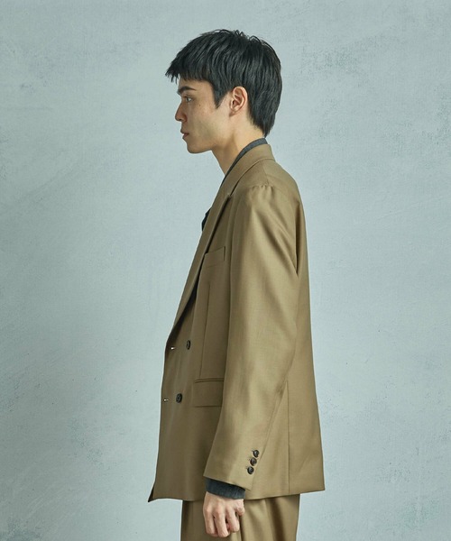 ジャケット テーラードジャケット 「50th Anniv . 菊池武夫」TECHWOOL TWILL TAILORED JACKET メンズの画像
