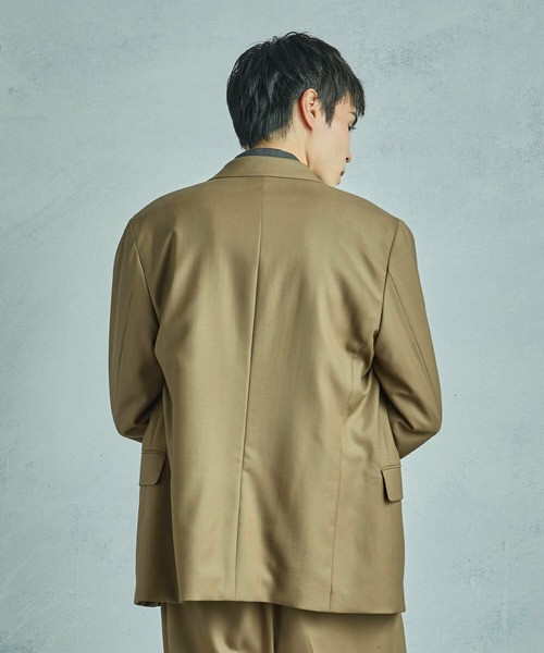ジャケット テーラードジャケット 「50th Anniv . 菊池武夫」TECHWOOL TWILL TAILORED JACKET メンズの画像