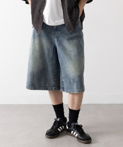 MAGASIN DE MODE CONTACT ワイドパンツ ジーンズ 「CONTACT」オーバー
