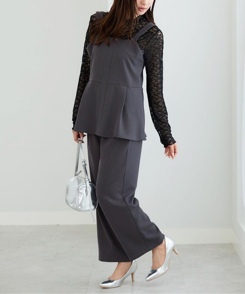 BELLUNA PLUS（ベルーナプラス） 「2点セット」ウーリッシュ素材