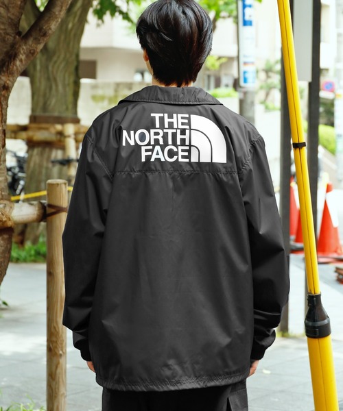 美品THE NORTH FACE ブラック　コーチジャケット　L THE NORTH FACE 「THE FACE」 コーチジャケット L ブラック