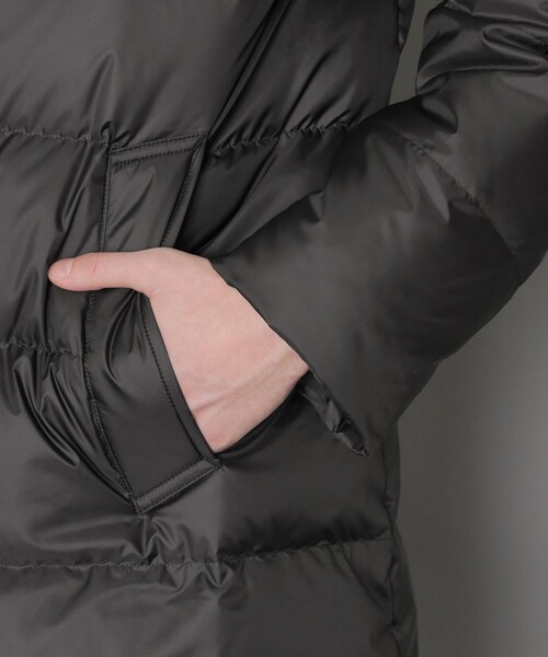 マッキントッシュ ロンドン　ダウンコート　大きいサイズ44 ロング丈　ネイビー MACKINTOSH LONDON（マッキントッシュ ロンドン） ダウンコート ダウン