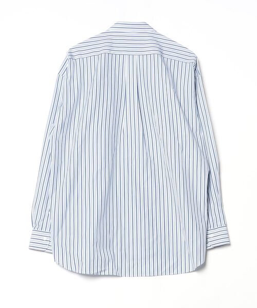 「THOMAS MASON」 長袖シャツ「URBAN RESEARCHコラボ」 LARGE ブルー メンズ_画像2