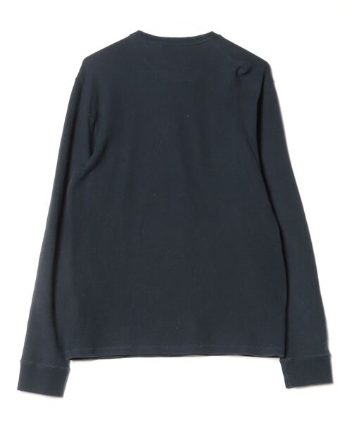 「Hollister」 長袖Tシャツ M ネイビー メンズ