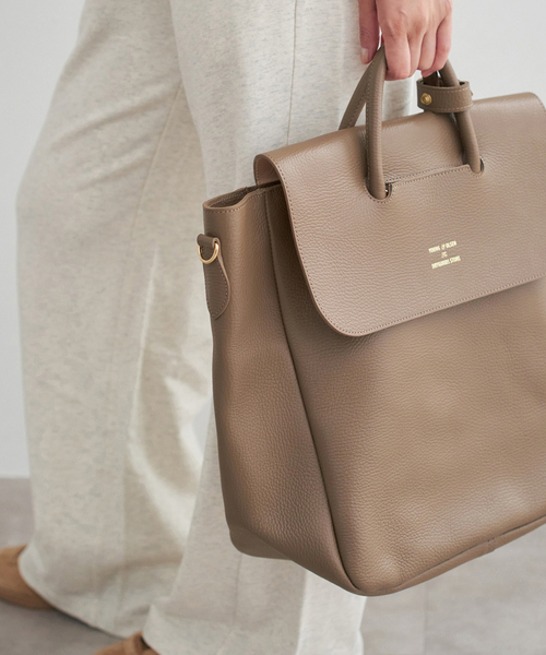 IENA トートバッグ YOUNG＆OLSEN/ヤングアンドオルセン EMBOSSED