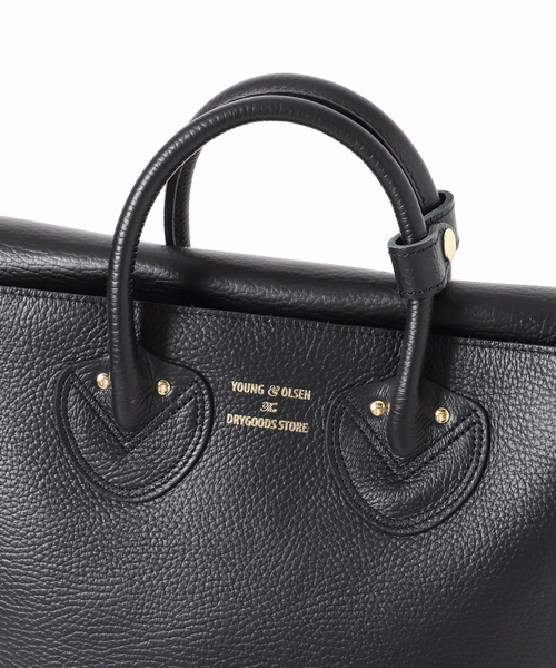 IENA ヤング&オルセン　トートバッグM YOUNG&OLSEN/ヤングアンドオルセン】 EMBOSSED LEATHER