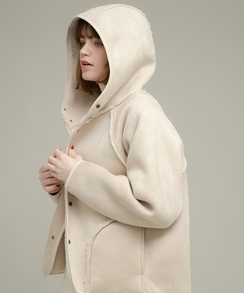 ZARA ♡リバーシブルボアコート ムートンコート サイズXS 激レア　完売品★ ZARA ♡リバーシブルボアコート ムートンコート サイズXS 激レア