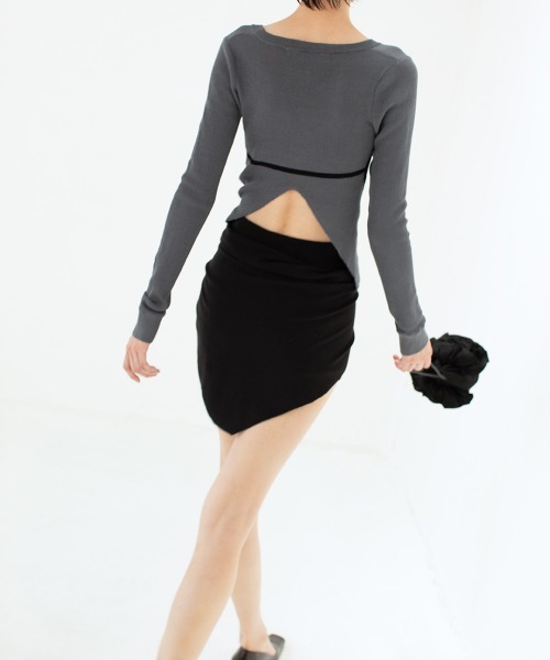 パンツ Scarf Knit Shorts レディース