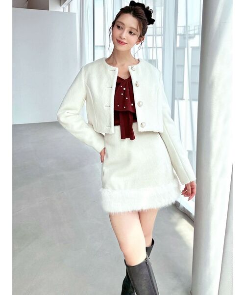 RESEXXY（リゼクシー） ジャケット ノーカラージャケット ノーカラー