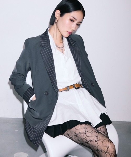 ベルト付きロングシャツ セール】 ベルト付き ロングシャツ （シャツ・ブラウス）｜COMME CA