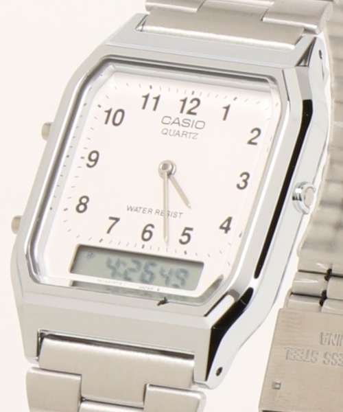 CASIO（カシオ） チープカシオ 腕時計 「RES」「」アナデジ メタル