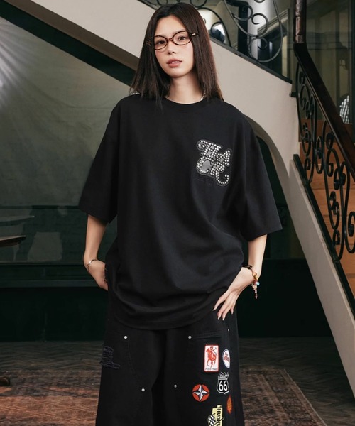 「HARSH AND CRUEL」 半袖Tシャツ X-LARGE ホワイト メンズ_画像9
