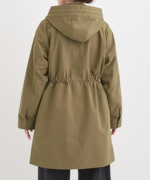 Patagonia オリーブ色 ミリタリースタイル モッズコート　レディース　S SHOO・LA・RUE（シューラルー） ミリタリージャケット モッズコート