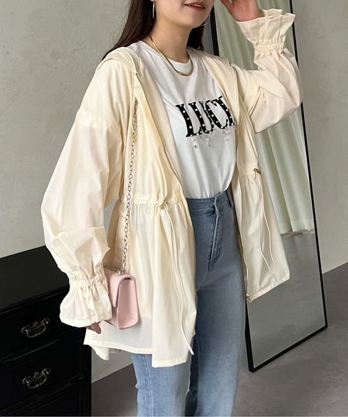 「prose verse」 マウンテンパーカー MEDIUM アイボリー レディース_画像8