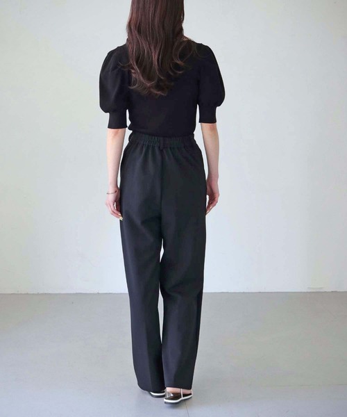 「cheriella」 半袖ニット M ブラック系その他 レディース_画像4