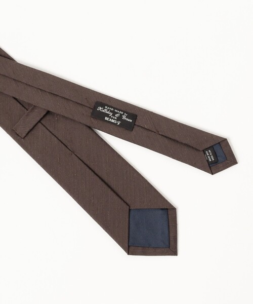 【新品】Holliday & Brown／ツイルソリッドタイ／ダークパープル Holliday & Brown ネクタイ Holliday ＆ Brown / シルク ソリッド