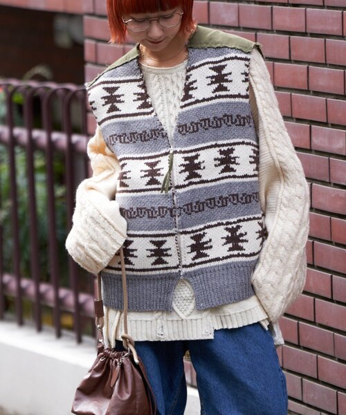 etsinta（エシンタ） ニット セーター 「etsinta/エシンタ」リメイク