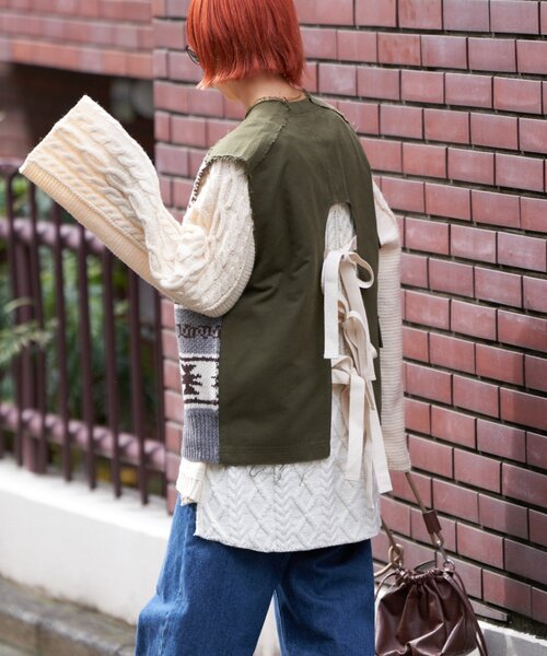 etsinta（エシンタ） ニット セーター 「etsinta/エシンタ」リメイク