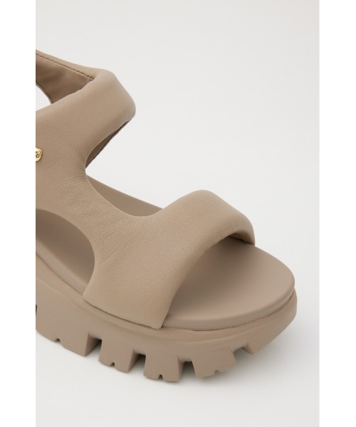 「STACCATO」 フラットサンダル 24.5cm ブラック レディース_画像7