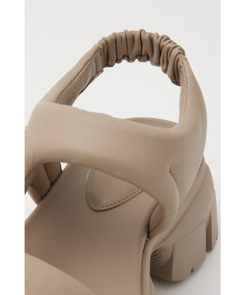 「STACCATO」 フラットサンダル 24.5cm ブラック レディース_画像8