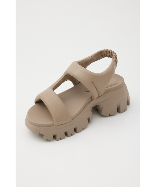 「STACCATO」 フラットサンダル 24.5cm ブラック レディース_画像9