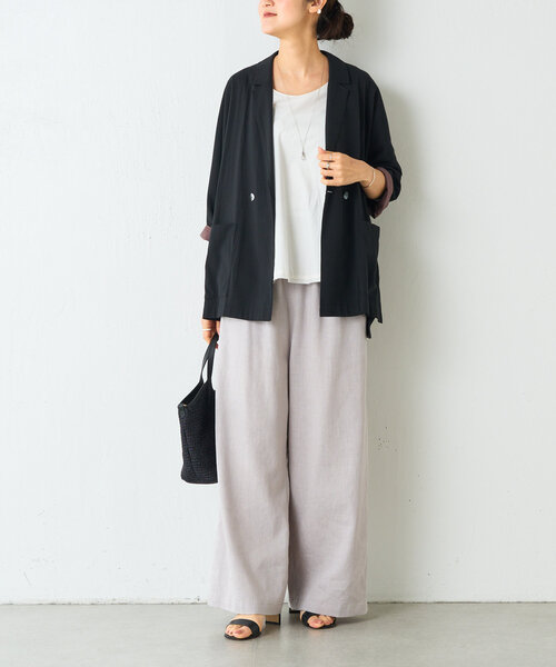 ブラック テーラードジャケット フリーサイズ BEARDSLEY（ビアズリー） テーラードジャケット FREE ブラック