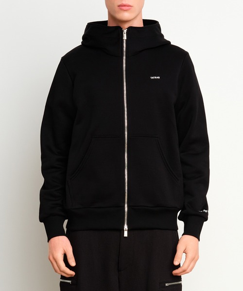TATRAS（タトラス） ジップアップパーカー 2 ブラック メンズ