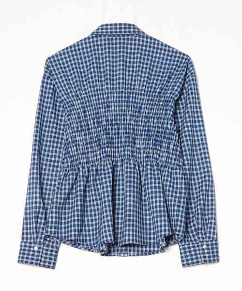 ROSE BUD（ローズバッド） ブラウス シャツ SHIRRING SHIRT レディース
