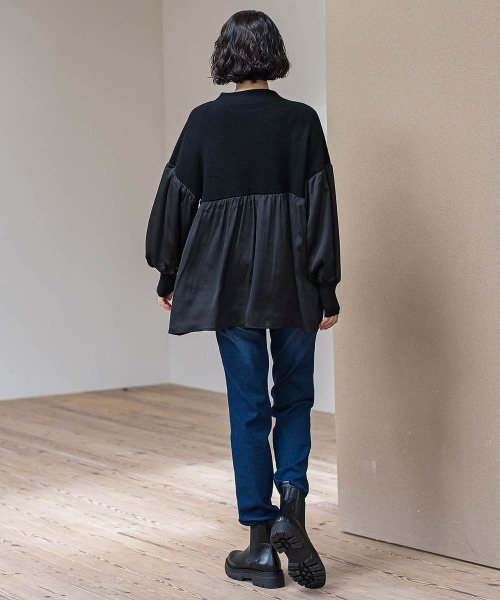 la.f（ラ・エフ） ニット セーター 「WEB限定」”1枚でサマになる