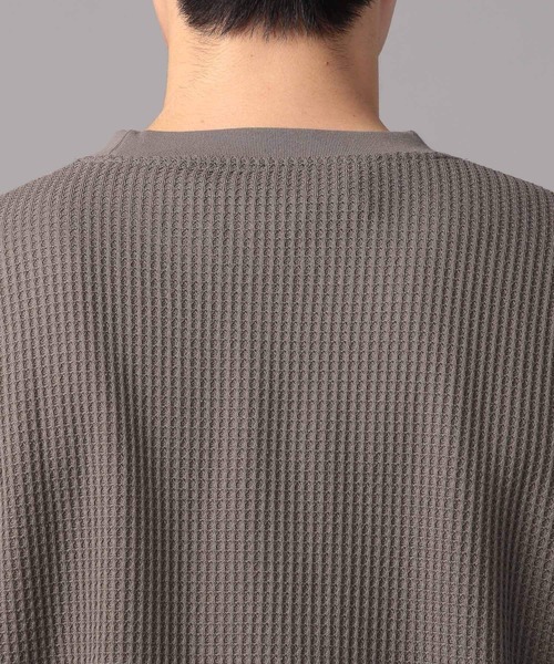 「BAYFLOW」 長袖Tシャツ MEDIUM ブラック メンズ_画像4