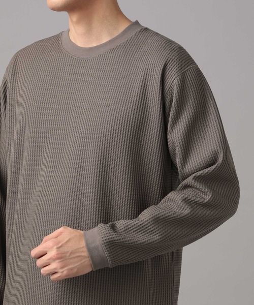 「BAYFLOW」 長袖Tシャツ MEDIUM ブラック メンズ_画像6