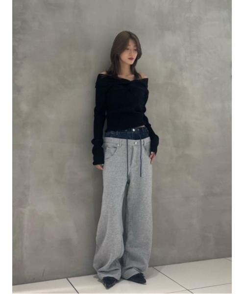 SLY LAYERED WAIST DOCKING PT レイヤード ウエスト SLY（スライ