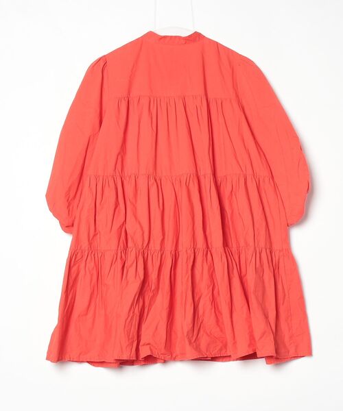 「ROSE BUD」 半袖チュニック ONE SIZE オレンジ レディース_画像2