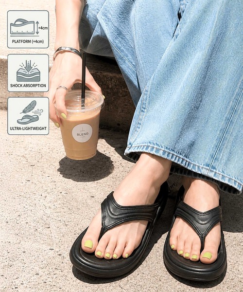 Patagonia 畳サンダル 8 (US) 試し履きのみ Java 厚底 リカバリーサンダル スポーツサンダル サンダル 夏