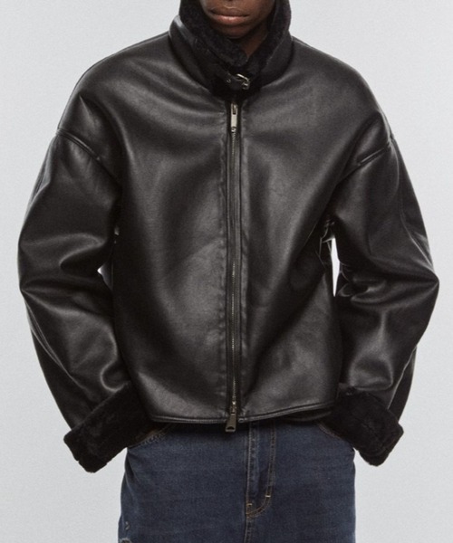 V2 ムートンジャケット ムートンコート V2／8227レザームートンコート