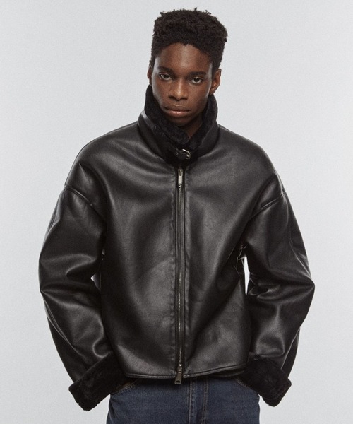 V2 ムートンジャケット ムートンコート V2／8227レザームートンコート