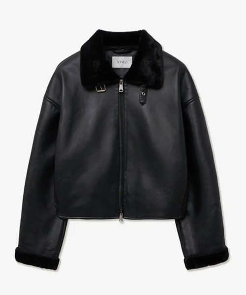 V2 ムートンジャケット ムートンコート V2／8227レザームートンコート