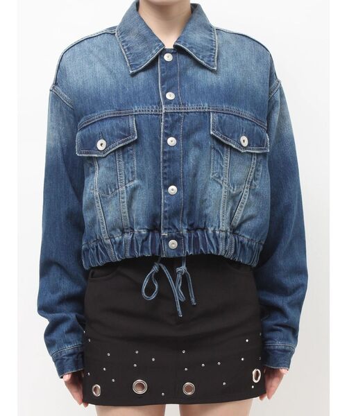 GYDA（ジェイダ） デニムジャケット gジャン reversible chain