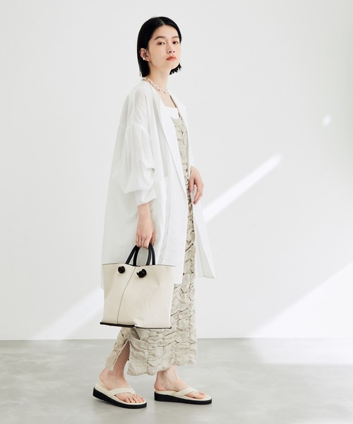 「ADAM ET ROPE'」 ハンドバッグ FREE グレー系その他 レディース_画像2