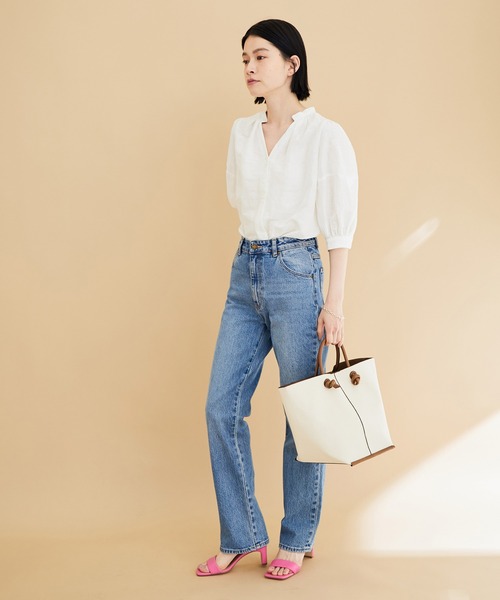 「ADAM ET ROPE'」 ハンドバッグ FREE グレー系その他 レディース_画像5