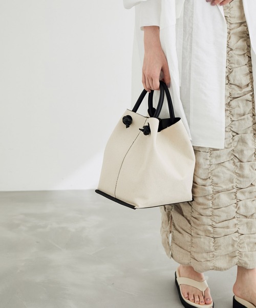 「ADAM ET ROPE'」 ハンドバッグ FREE グレー系その他 レディース_画像7